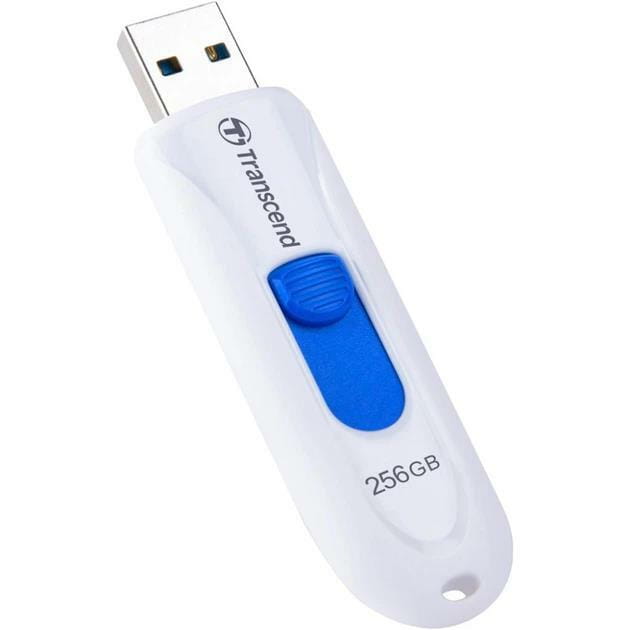 Флеш-накопитель USB3.1 256GB Transcend JetFlash 790 White (TS256GJF790W)