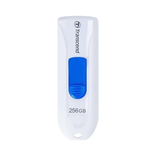 Флеш-накопитель USB3.1 256GB Transcend JetFlash 790 White (TS256GJF790W)