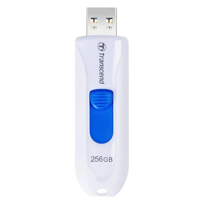 Флеш-накопитель USB3.1 256GB Transcend JetFlash 790 White (TS256GJF790W)