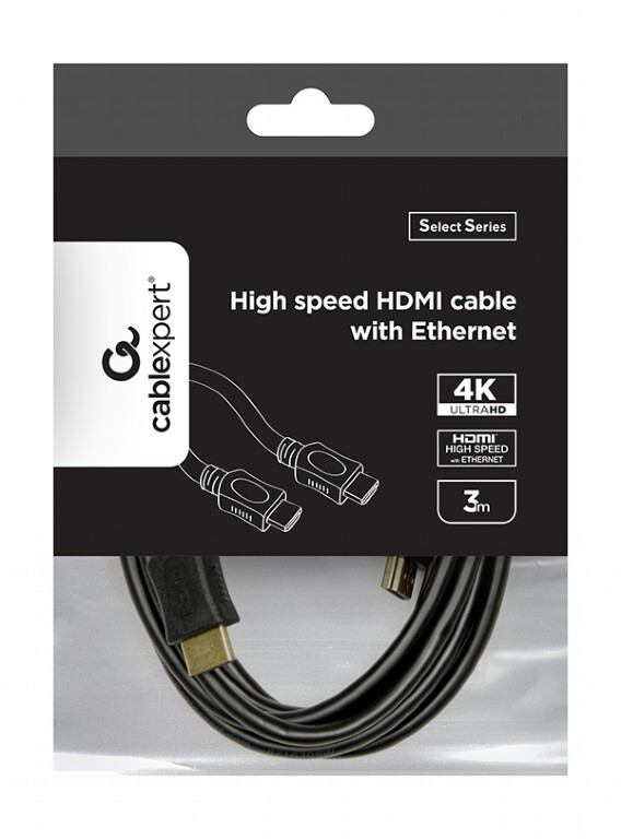 Кабель Cablexpert HDMI - HDMI V 1.4 (M/M), 4.5 м, черный (CC-HDMI4L-15) пакет