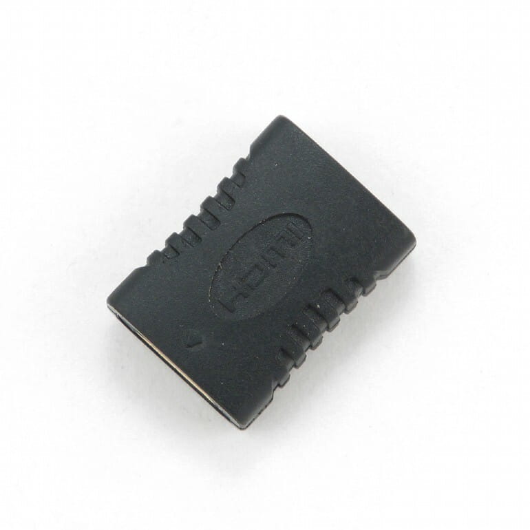 Адаптер Cablexpert HDMI - HDMI (F/F), F19, Black (A-HDMI-FF)