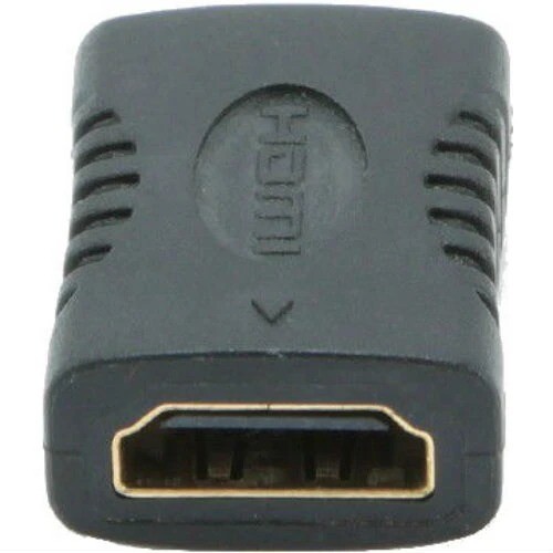 Адаптер Cablexpert HDMI - HDMI (F/F), F19, Black (A-HDMI-FF)