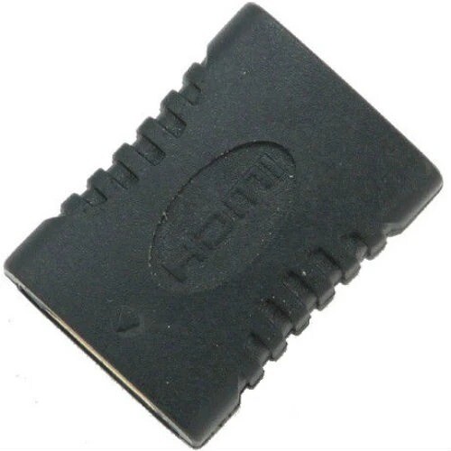 Адаптер Cablexpert HDMI - HDMI (F/F), F19, Black (A-HDMI-FF)