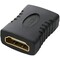 Фото - Адаптер Cablexpert HDMI - HDMI (F/F), F19, Black (A-HDMI-FF) | click.ua