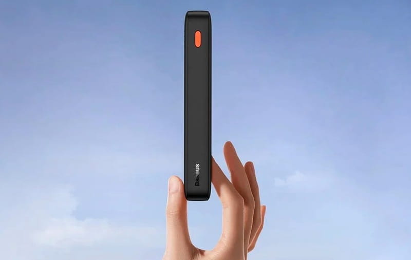 Універсальна мобільна батарея Baseus Airpow Black 20000mAh (P10022804113-00)