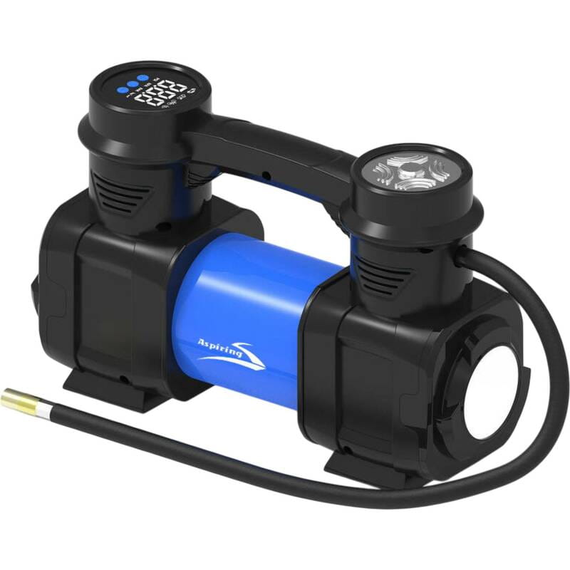 Автомобильный компрессор Aspiring Airflow 4 metal 60L 120W (ATM400)