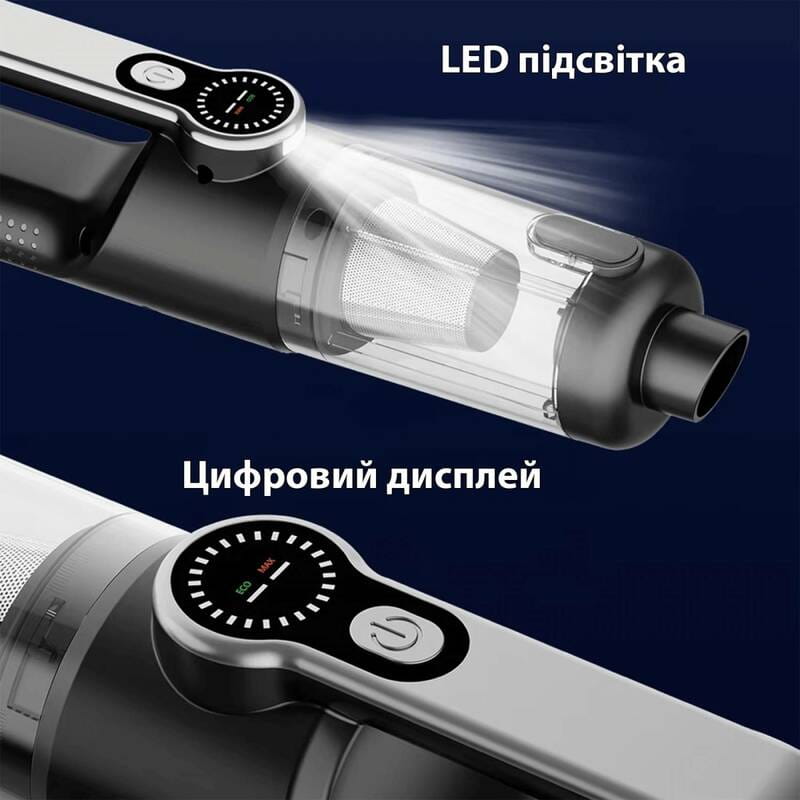 Автомобильный пылесос Aspiring Gale 4 Blow air Wireless and Cord Black (GL16P12K)