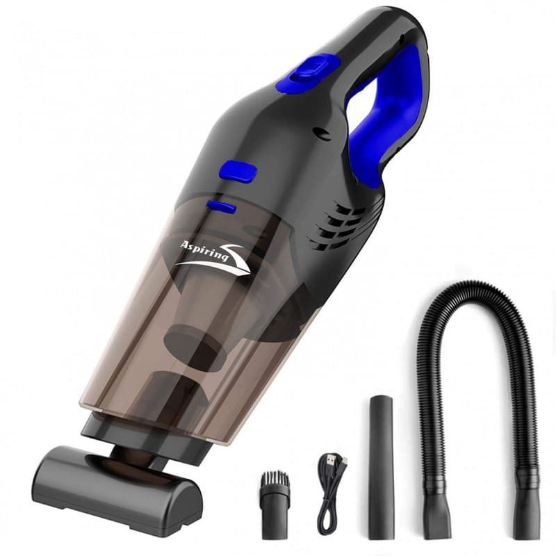 Автомобильный пылесос Aspiring Gale 3 Black/Blue (GL12KP1405)