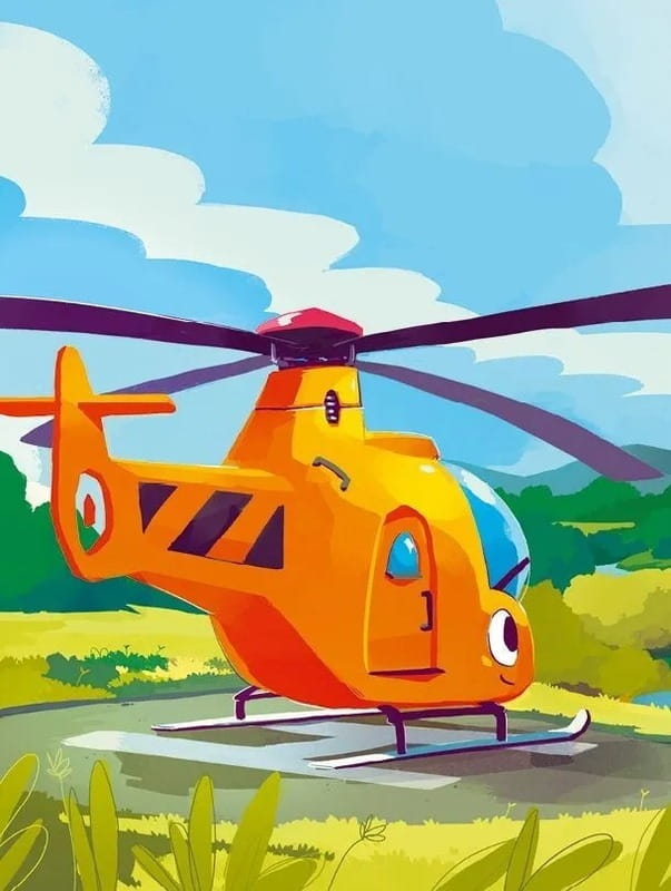 Вертолет Гуго. Маленький моторчик - большое сердце / Михаил Энглер