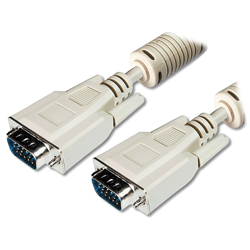 Кабель Digitus VGA - VGA (M/M), 15 м, White (AK-310103-150-E)