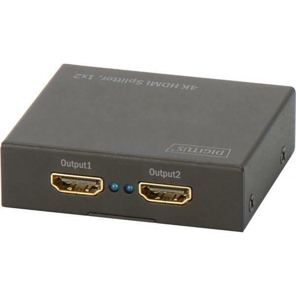 Приймальний розподільник Digitus HDMI - 2хHDMI, (F/F), Black (DS-46304)