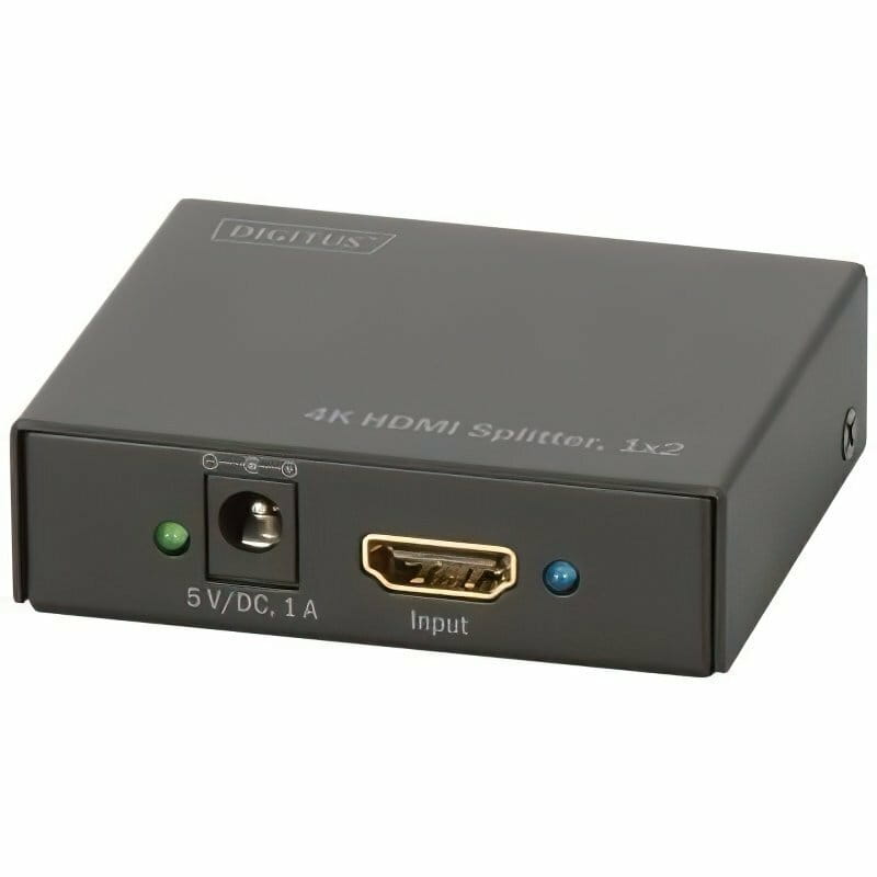 Приймальний розподільник Digitus HDMI - 2хHDMI, (F/F), Black (DS-46304)