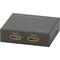Фото - Приемный распределитель Digitus HDMI - 2хHDMI, (F/F), Black (DS-46304) | click.ua