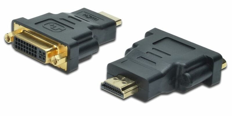 Адаптер Digitus HDMI - DVI (M/F), 24+5, Black (AK-330505-000-S)