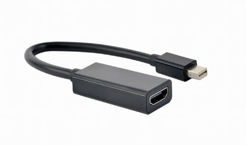 Фото - Кабель Cablexpert Адаптер  mini DisplayPort - HDMI , 0.15 м, Black (A-mDPM-HD (M/F)