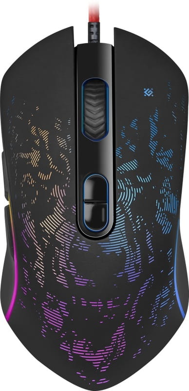 Миша Defender Witcher GM-990 RGB Black (52990)