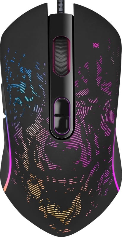 Миша Defender Witcher GM-990 RGB Black (52990)