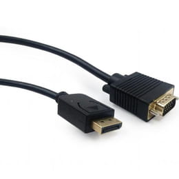Кабель Cablexpert DisplayPort - VGA (M/M), 1.8 м, черный (CCP-DPM-VGAM-6) пакет