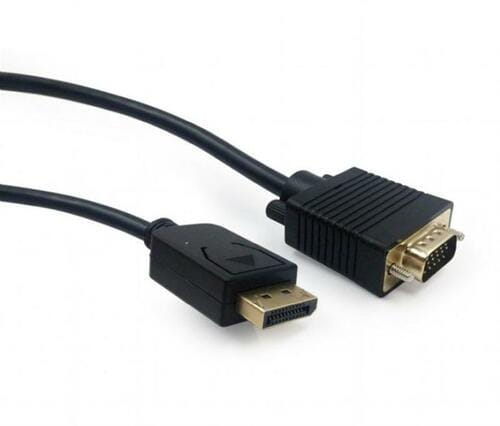 Photos - Cable (video, audio, USB) Cablexpert Кабель  DisplayPort - VGA (M/M), 1.8 м, чорний  (CCP-DPM-VGAM-6)