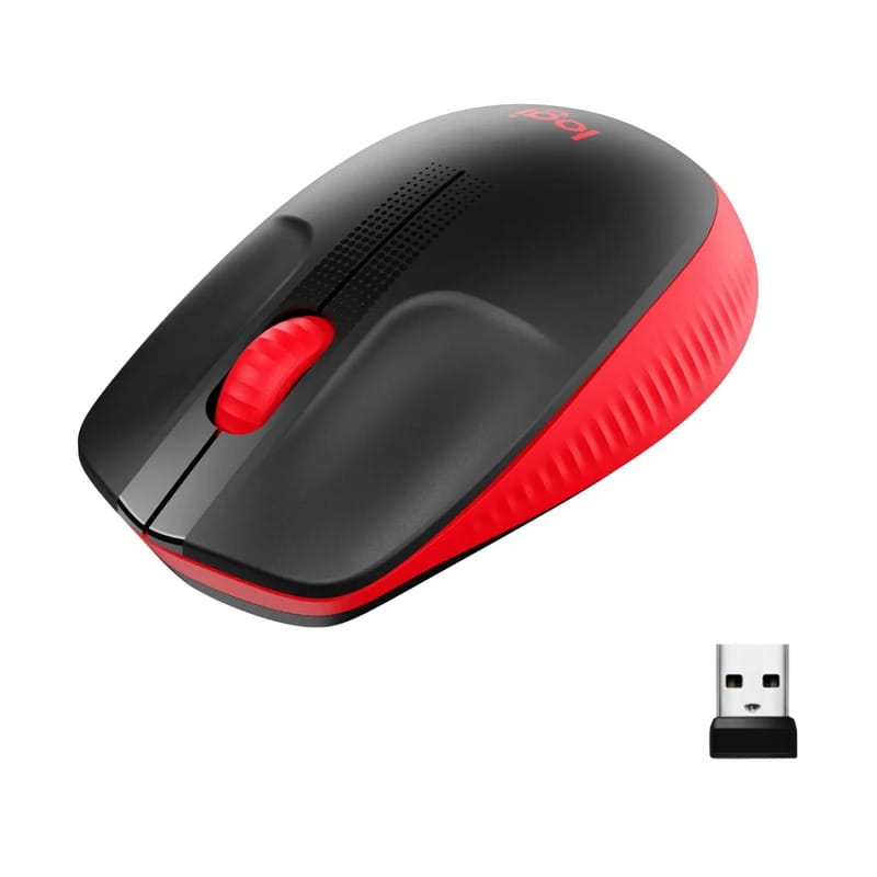 Мышь беспроводная Logitech M190 Wireless Red (910-005908)