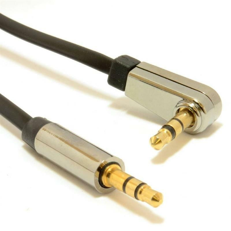 Аудио-кабель Cablexpert 3.5 мм - 3.5 мм (M/M), 1 м, черный (CCAPB-444L-1M)