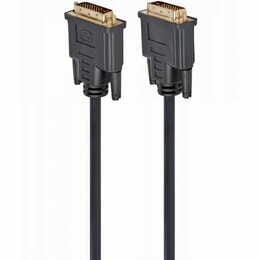 Кабель Cablexpert DVI - DVI (M/M), Dual link, 3 м, чорний (CC-DVI2-BK-10)
