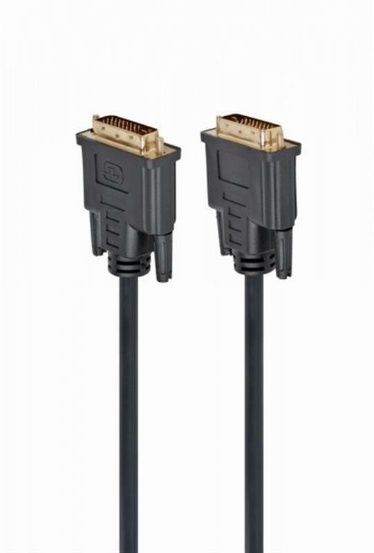 Кабель Cablexpert DVI - DVI (M/M), Dual link, 3 м, черный (CC-DVI2-BK-10)