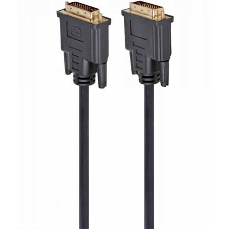 Кабель Cablexpert DVI - DVI (M/M), Dual link, 3 м, чорний (CC-DVI2-BK-10)