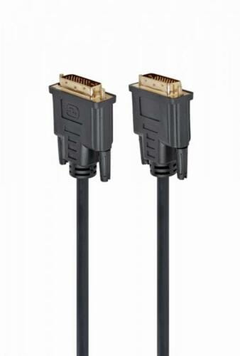 Photos - Cable (video, audio, USB) Cablexpert Кабель  DVI - DVI (M/M), Dual link, 3 м, чорний  (CC-DVI2-BK-10)