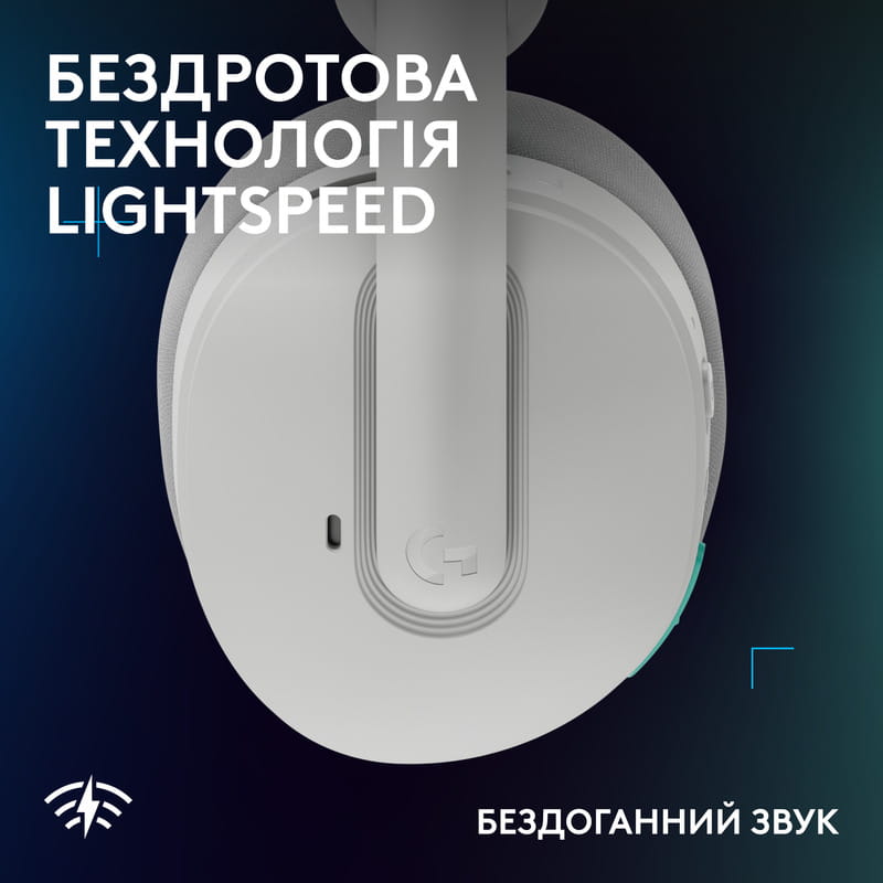 Гарнітура Logitech G325 Lightspeed White (981-001531)