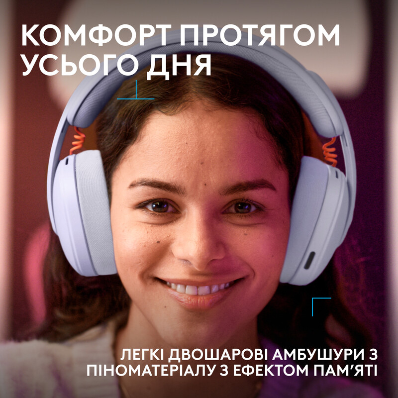 Гарнітура Logitech G325 Lightspeed Lilac (920-001538)