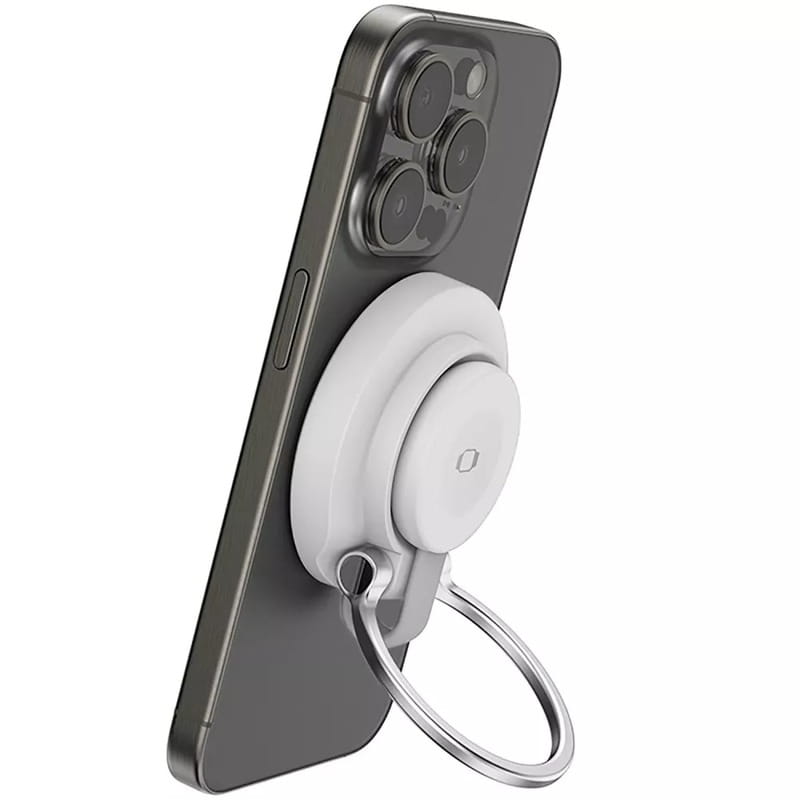 Бездротовий зарядний пристрій Proove Knocker 2 in 1 Qi2 15W White (WSPK15012002)