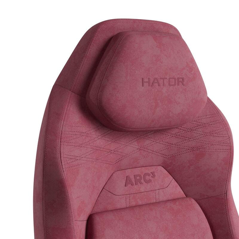 Крісло для геймерів Hator Arc 3 S Velour Orchid Pink (HTC3444S)