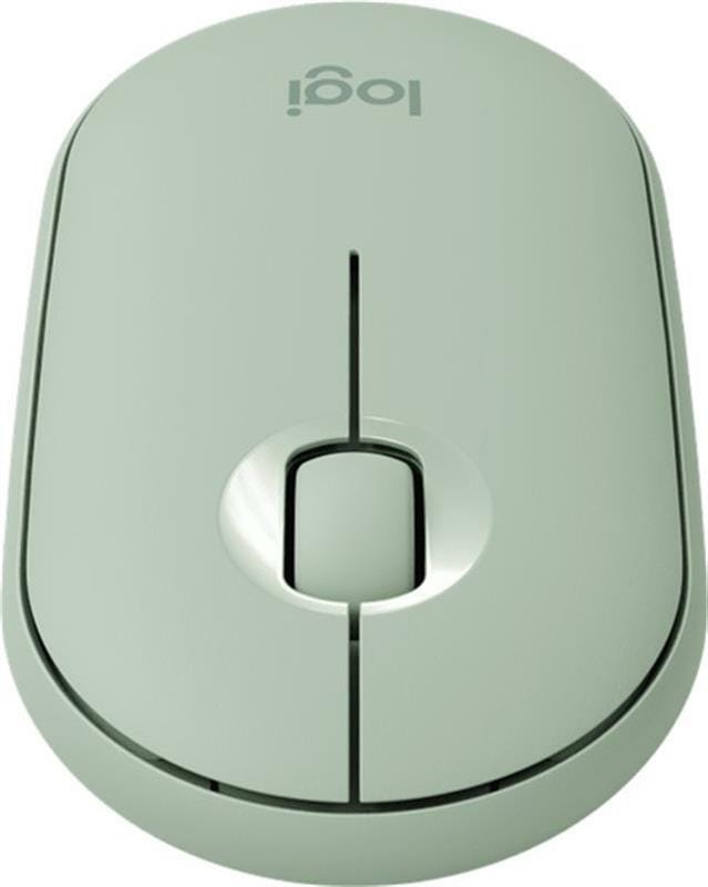 Мышь беспроводная Logitech Pebble M350 (910-005720) Eucalyptus USB