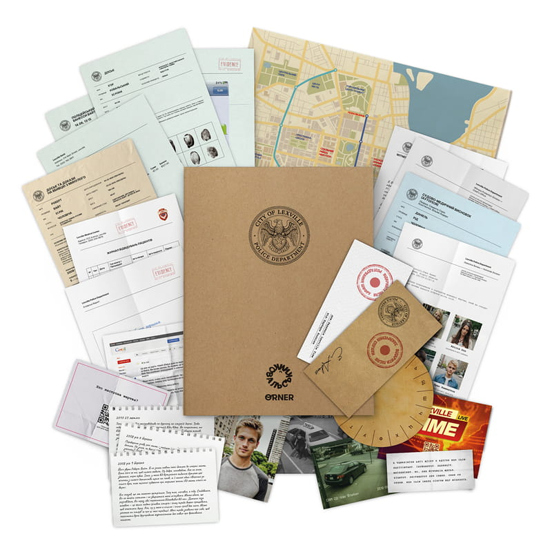 Детективна гра-трилер Orner Полювання на мисливця (orner-3486)