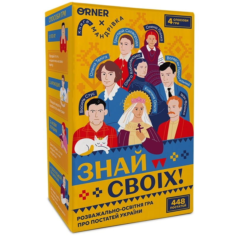 Розмовна гра Orner Знай своїх (orner-3284)