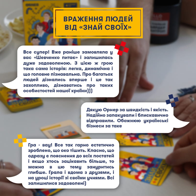 Розмовна гра Orner Знай своїх (orner-3284)