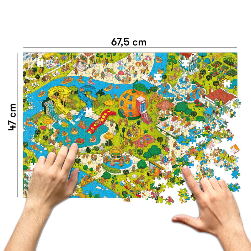 Пазл Orner Капибарогород 1000 элементов