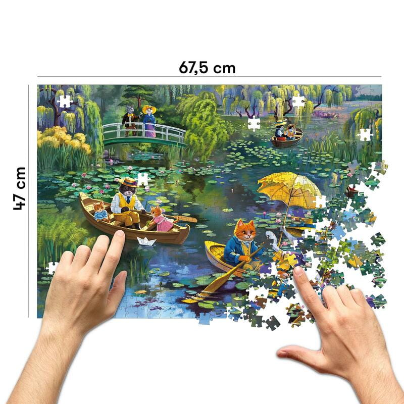 Пазл Orner Кошачий сад Моне 1000 элементов