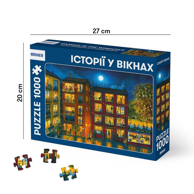 Пазл Orner Истории в окнах 1000 элементов