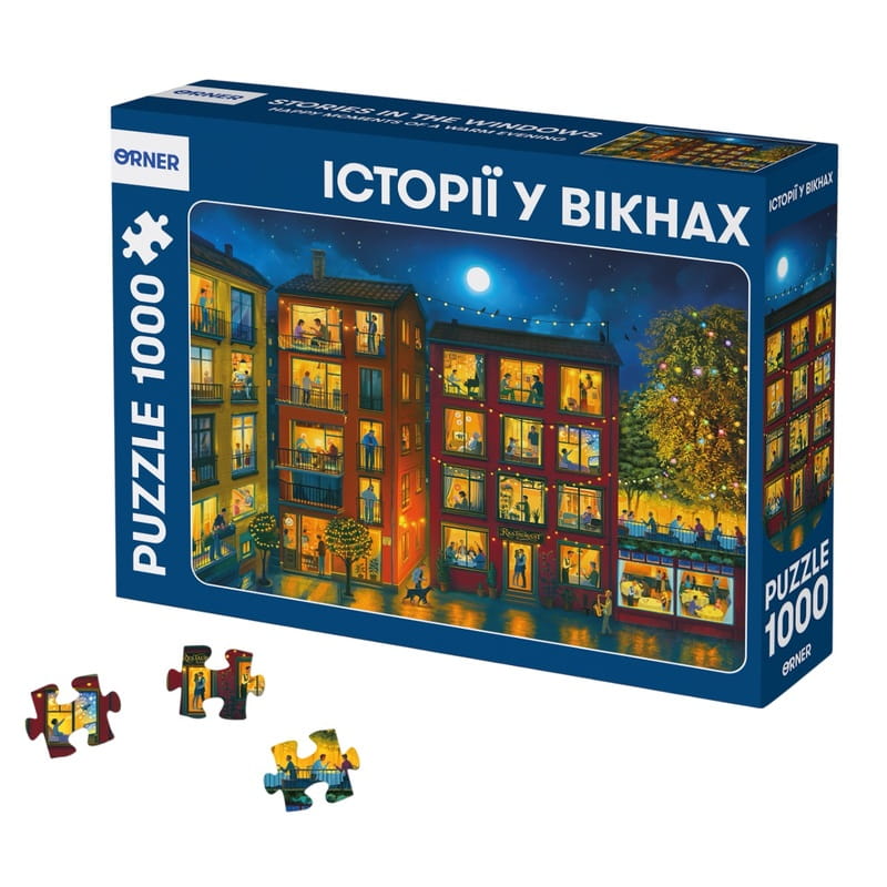 Пазл Orner Истории в окнах 1000 элементов