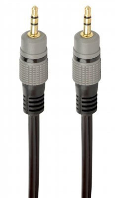 Аудио-кабель Cablexpert 3.5 мм - 3.5 мм (M/M), 1.5 м, черный (CCAP-3535MM-1.5M)
