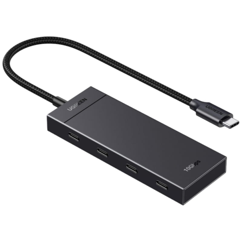 Концентратор USB Type-C Ugreen Black (CM806) 4xUSB-C 3.2 (35584)