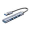 Фото - USB-хаб Vention CKOHB 4 ports Silver | click.ua