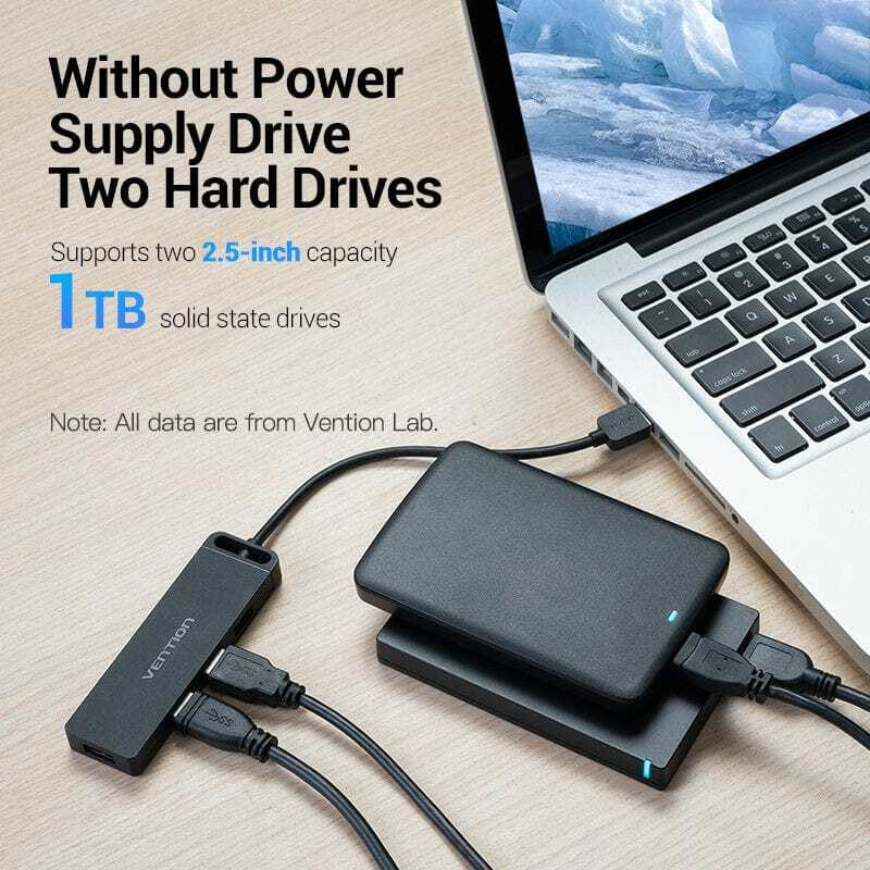 USB-хаб Vention CHMBB 4 ports Black