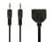 Фото - Кабель Cablexpert 3.5 мм - 3.5 мм (M/F), 1 м, Black (CC-MIC-1) | click.ua