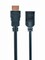 Фото - Кабель Cablexpert HDMI - HDMI (M/F), удлинитель, 1.8 м, черный (CC-HDMI4X-6) пакет | click.ua