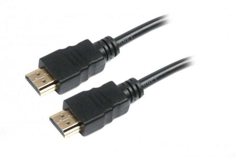 Кабель Maxxter HDMI - HDMI V 1.4 (M/M), 0.5 м, черный (V-HDMI4-0.5M) пакет