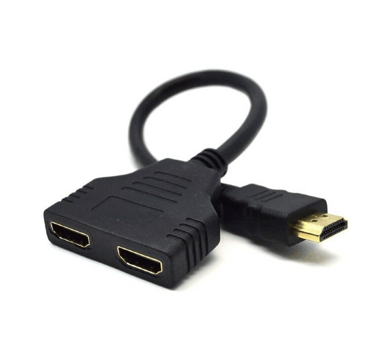 Кабель-разветвитель Cablexpert HDMI - 2хHDMI (M/F), 0.3 м, Black (DSP-2PH4-04)