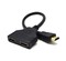 Фото - Кабель-разветвитель Cablexpert HDMI - 2хHDMI (M/F), 0.3 м, Black (DSP-2PH4-04) | click.ua